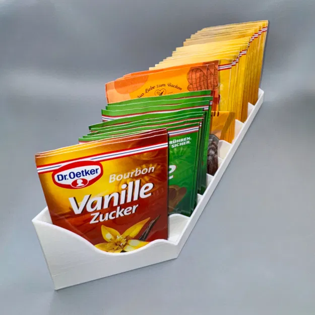 Hộp Đựng Gói Gia Vị Làm Bánh – Mỏng & Chéo – Bột Nở, Đường Vani & Hơn Thế Nữa - Image 1