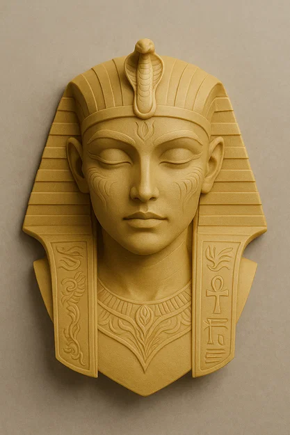 Tượng Bán Thân Trang Trí Tường Ai Cập "Favored of Ra" - Image 1