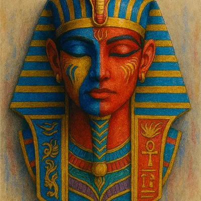 Tượng Bán Thân Trang Trí Tường Ai Cập "Favored of Ra"