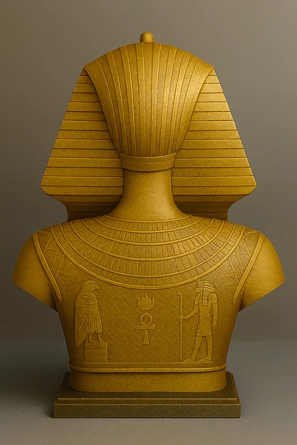 Tượng Bán Thân Trang Trí Tường Ai Cập "Favored of Ra" - Image 5
