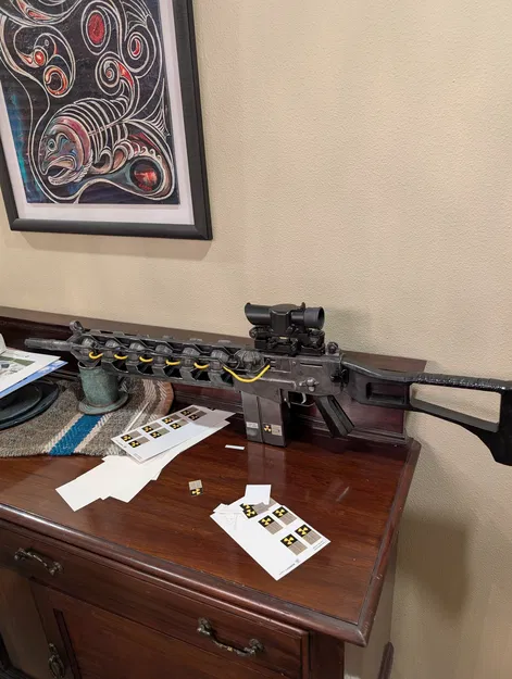 S.T.A.L.K.E.R. Gauss Rifle - Mẫu In 3D - Image 9