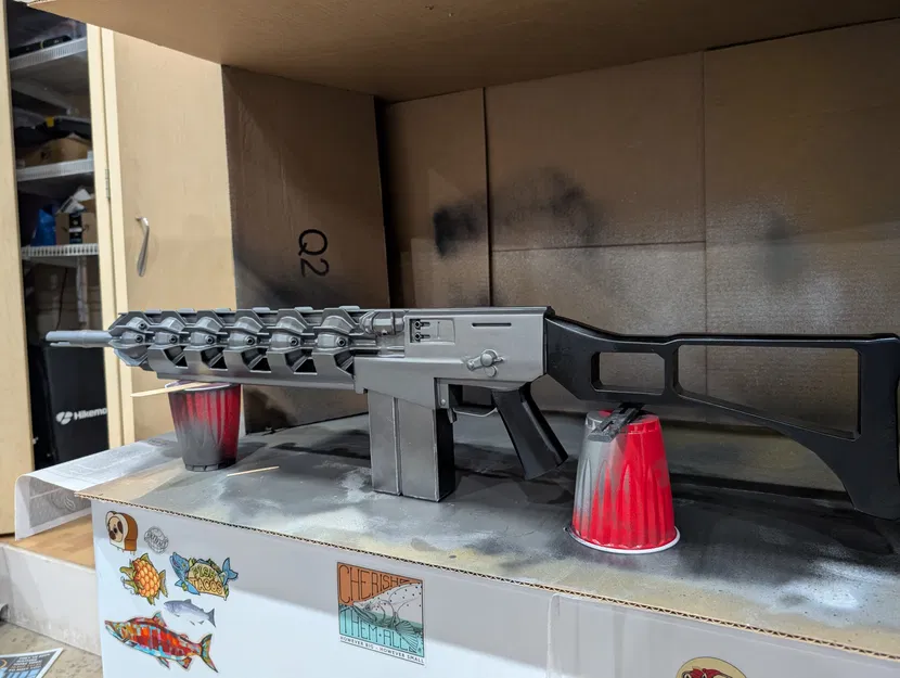 S.T.A.L.K.E.R. Gauss Rifle - Mẫu In 3D - Image 11