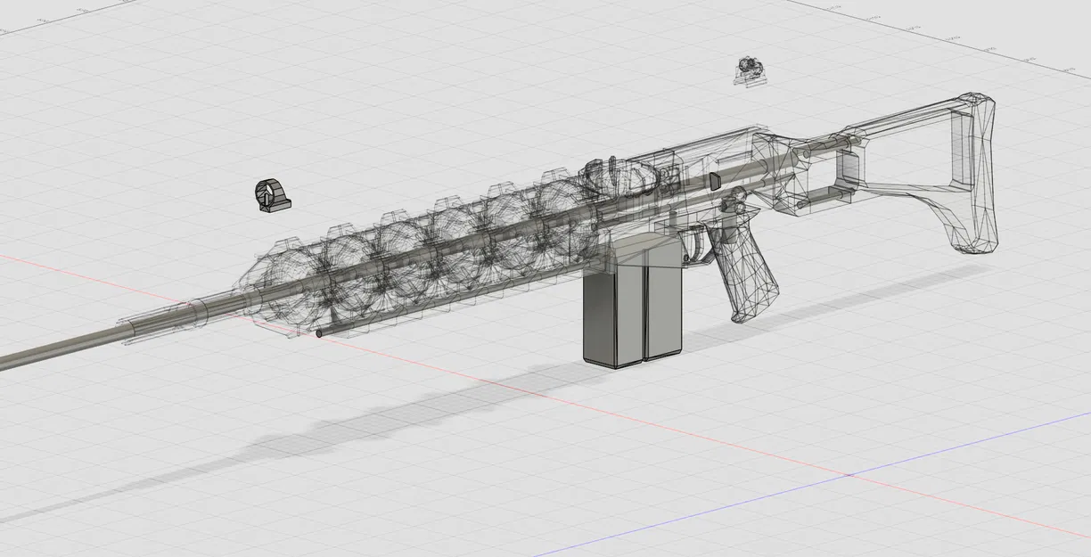S.T.A.L.K.E.R. Gauss Rifle - Mẫu In 3D - Image 14