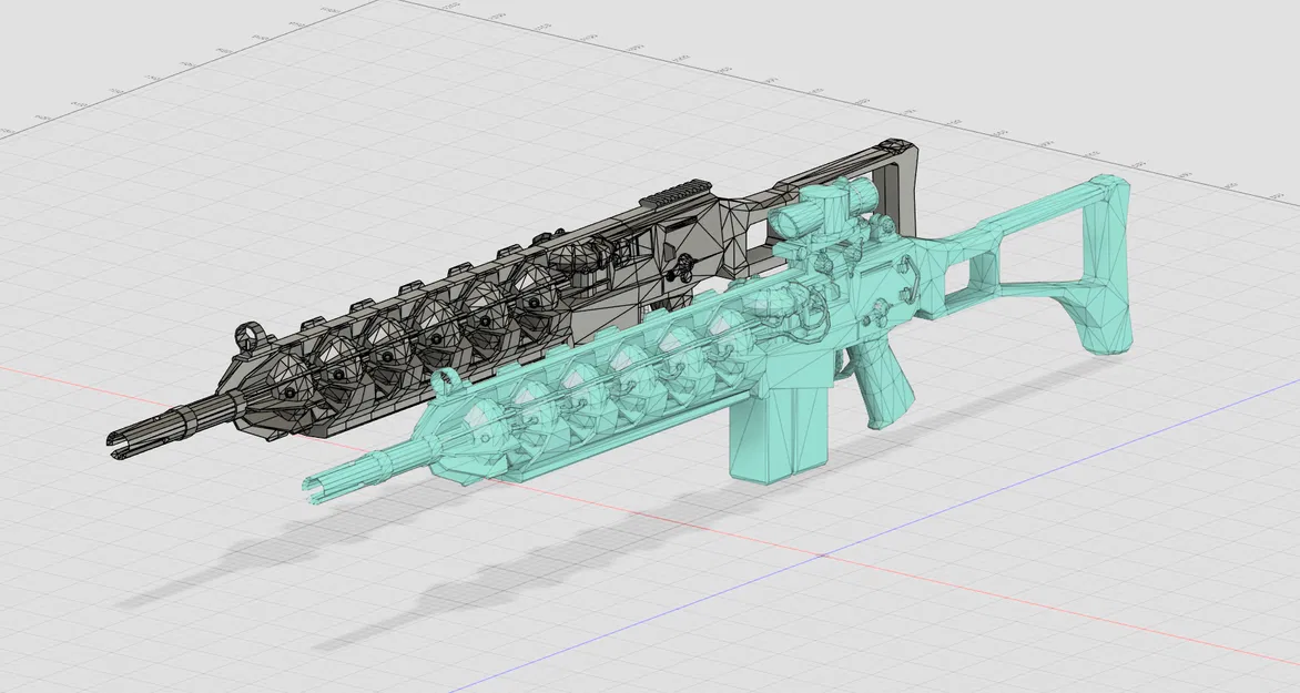 S.T.A.L.K.E.R. Gauss Rifle - Mẫu In 3D - Image 15