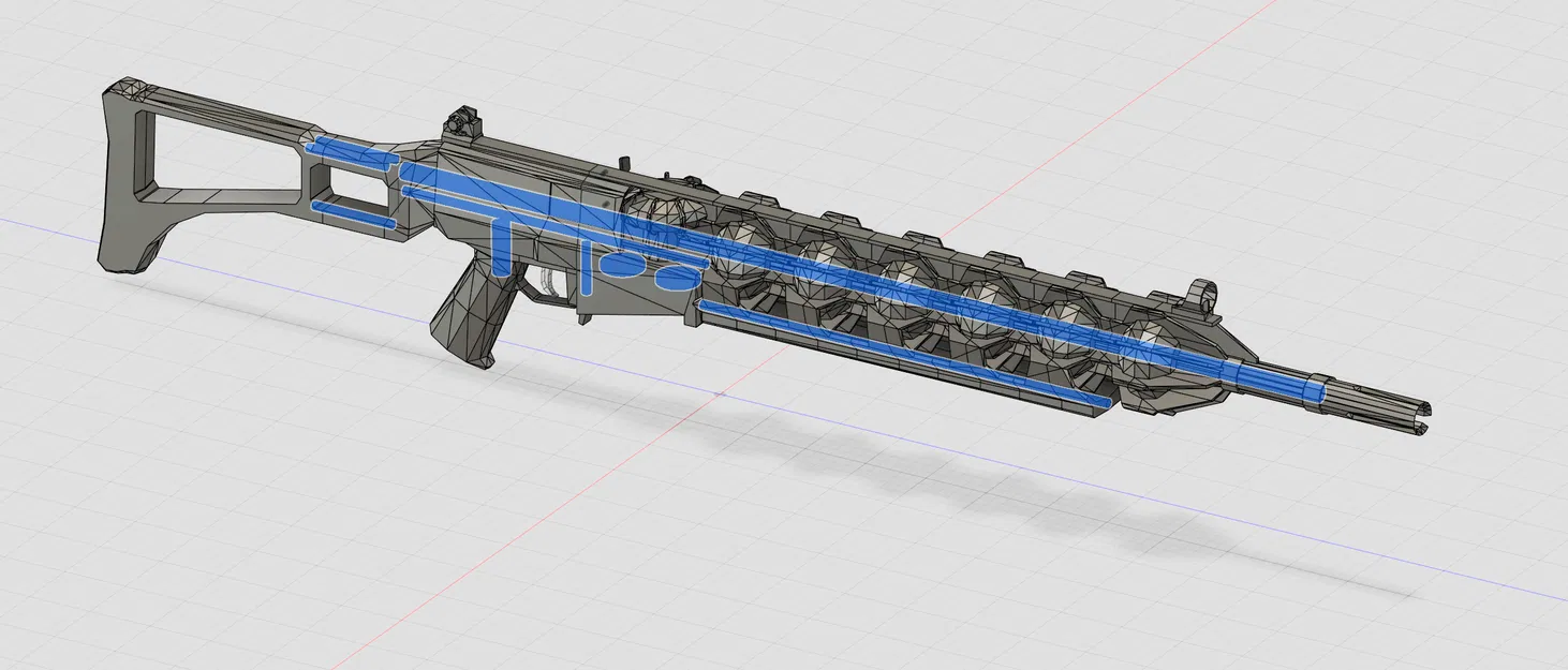 S.T.A.L.K.E.R. Gauss Rifle - Mẫu In 3D - Image 16