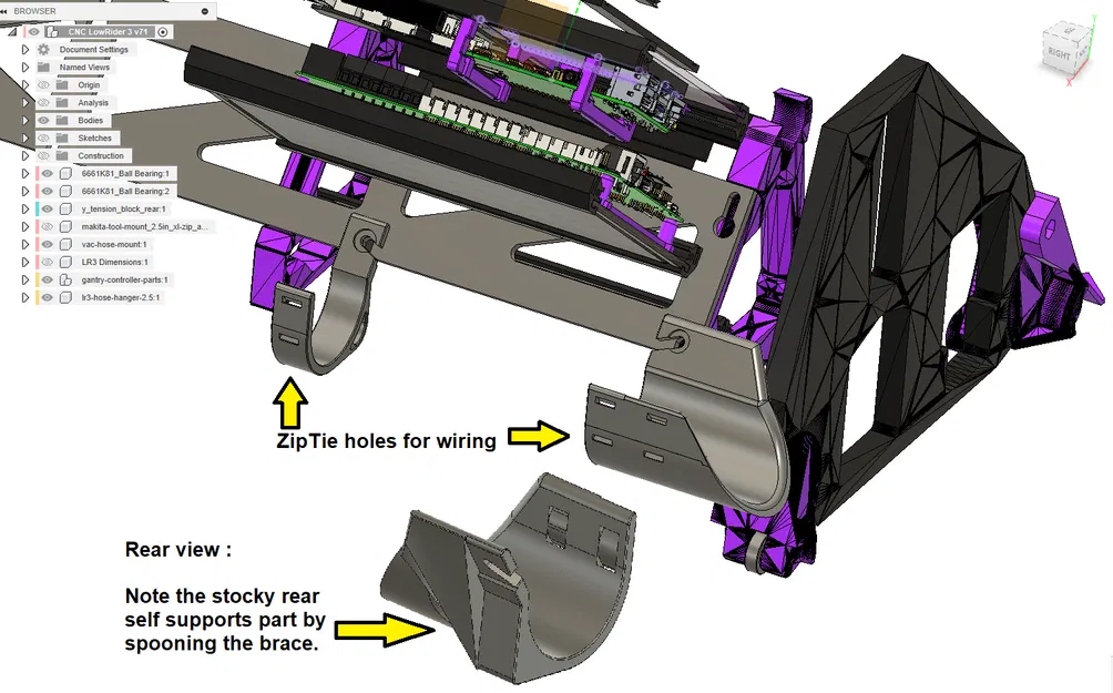 Móc Ống Hút Chân Không V1E Lowrider3 (2.5" hoặc 2") - Image 1