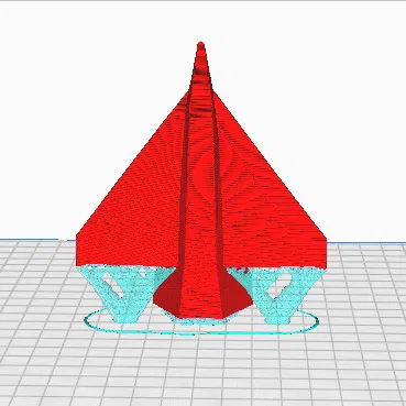 Mô tả Hồ sơ Cura Máy bay Giấy 3D Siêu nhẹ Biết Bay