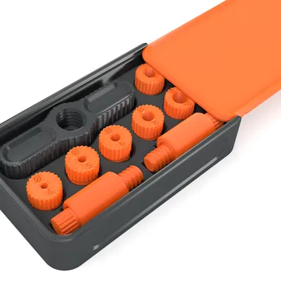 Dụng cụ dẫn tâm lỗ tự định vị