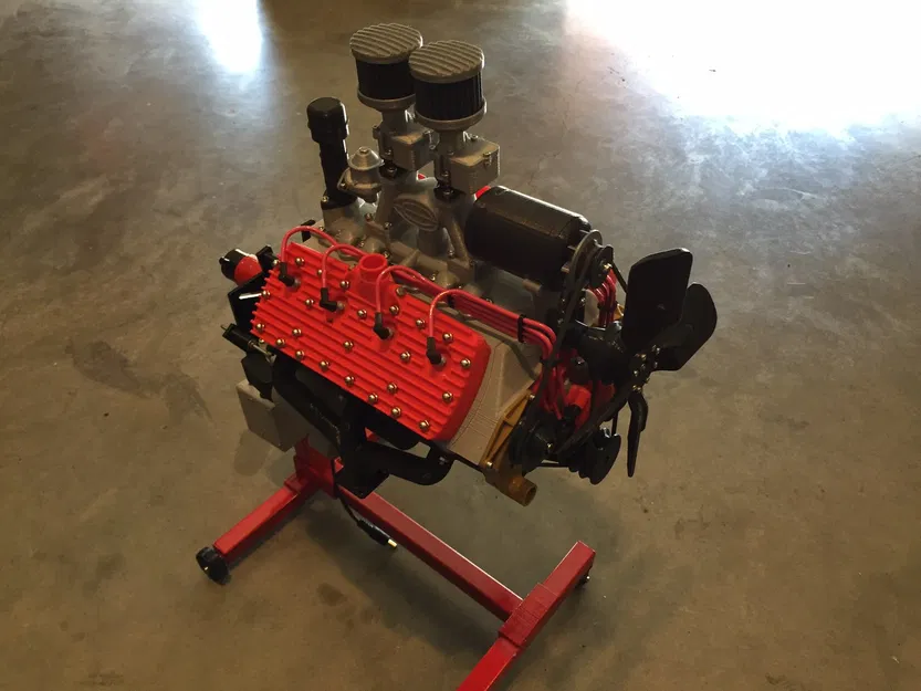 Mô hình Động cơ Ford Flathead V8 Chuyển động - Image 2