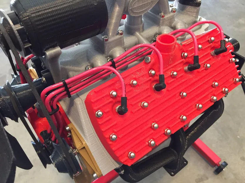 Mô hình Động cơ Ford Flathead V8 Chuyển động - Image 7