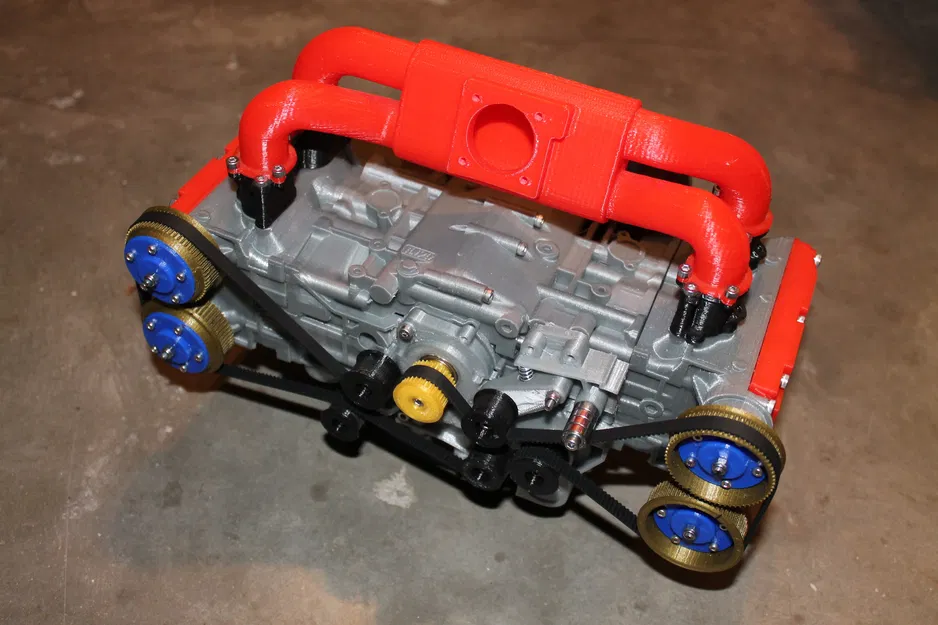 Mô hình Động cơ Subaru EJ20 Boxer Chuyển động - Image 9