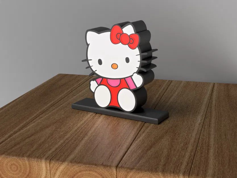 Hello Kitty phát sáng đèn LED hoặc WLED - Image 1