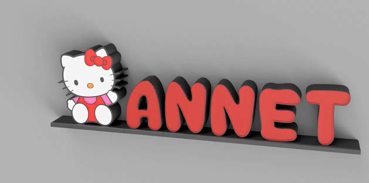 Hello Kitty phát sáng đèn LED hoặc WLED - Image 3