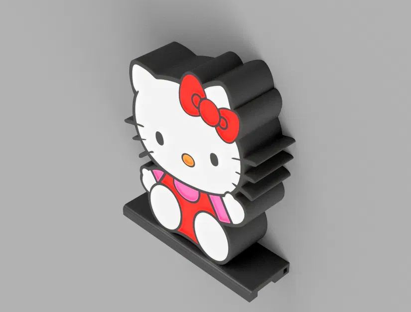 Hello Kitty phát sáng đèn LED hoặc WLED - Image 5