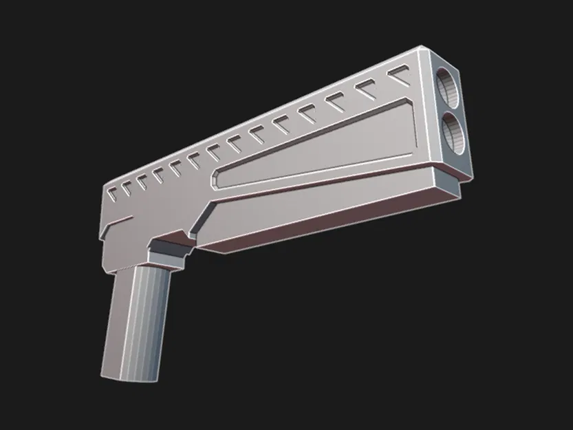 Súng lục SCI-FI Không Cần Giá Đỡ cho DUMMY 13 - Image 1