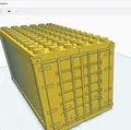 Mô hình Container Chở Hàng Lego 20ft - Thumbnail 2