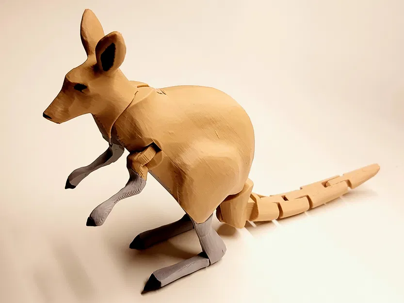 Kangaroo Khớp Nối (In Liền Khối) - Image 2