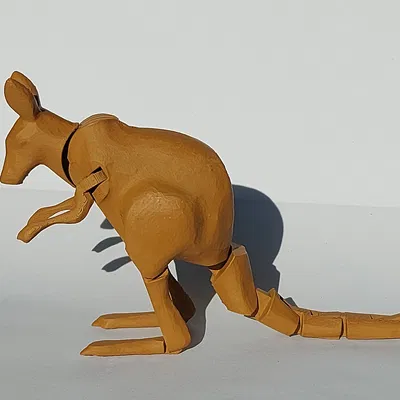 Kangaroo Khớp Nối (In Liền Khối)