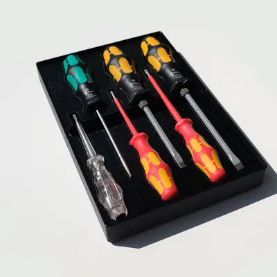 Bộ Tua Vít Wera Kraftform XXL 2 Chuẩn Gridfinity