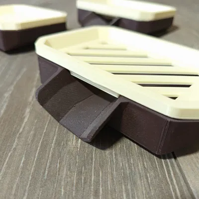 Khay Xà Bông Có Kênh Thoát Nước (Giữ Xà Bông Luôn Khô)