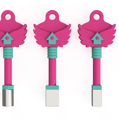 Móc Khóa Chìa Khóa Squid Game S3