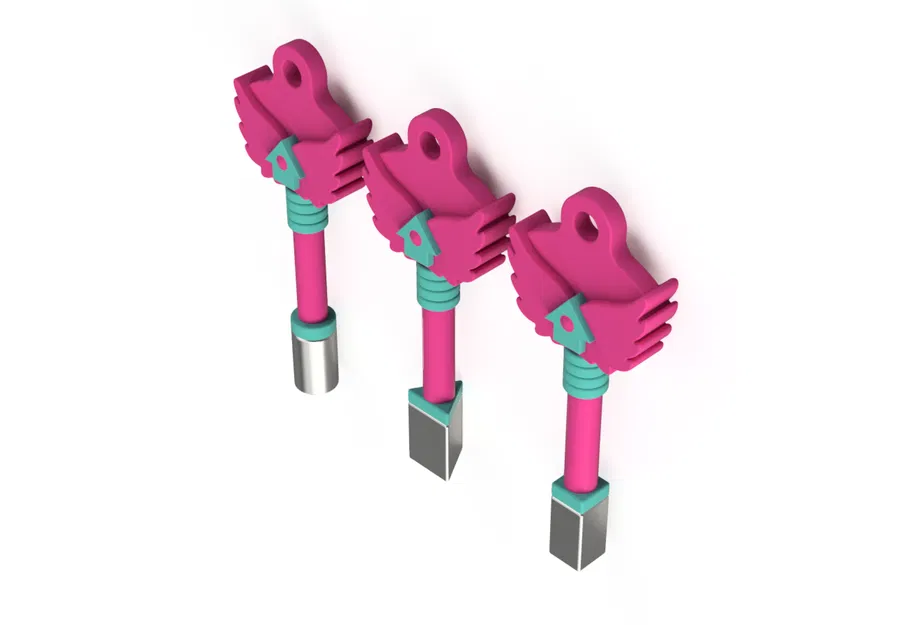 Móc Khóa Chìa Khóa Squid Game S3 - Image 4