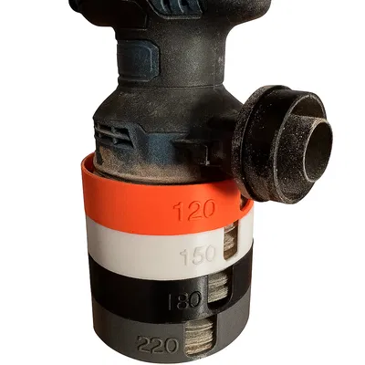 Khay Đựng Đĩa Chà Nhám Xếp Chồng Có Trụ Dẫn Hướng