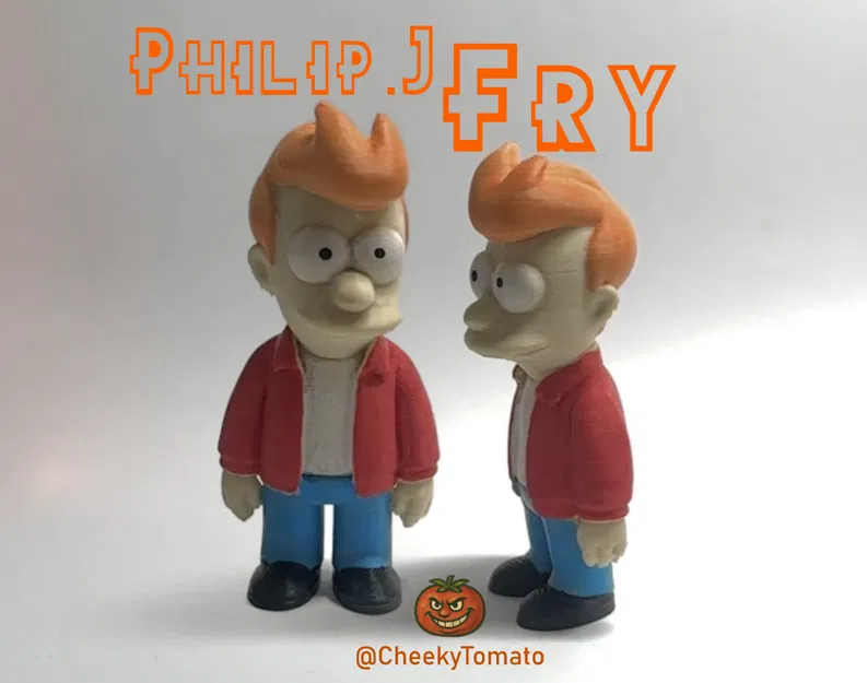 Philip J. Fry – Mô hình để bàn Futurama - Image 1