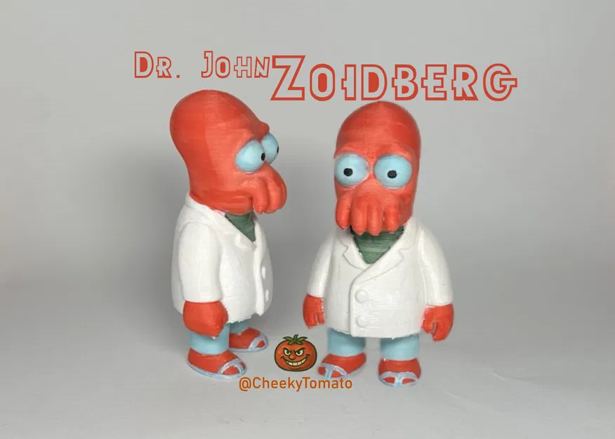 Mô hình để bàn Dr. John Zoidberg - Futurama - Image 1