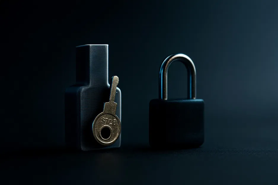 Hộp đựng khóa cho dây đai trinh tiết - Image 1