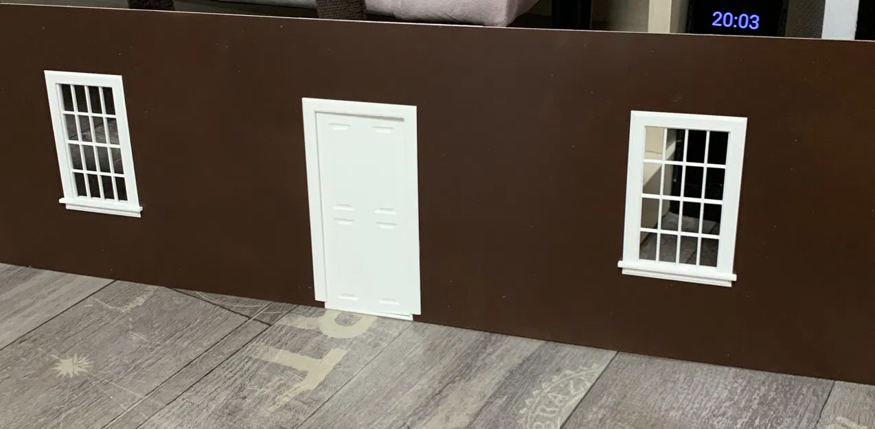 Cửa sổ cho nhà búp bê - Image 5