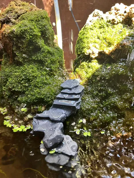 Cầu thang đá cho hồ cá, Terrarium hoặc Paludarium - Image 1