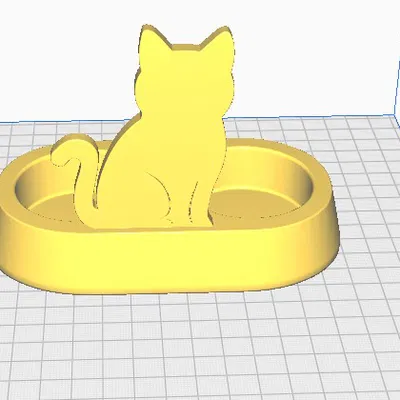 Chén Ăn Đôi Cho Mèo PatiPati – Chén Đựng Thức Ăn & Nước Uống