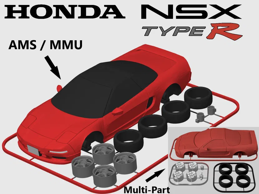 Bộ Kit Thẻ Honda NSX Type R - Image 1