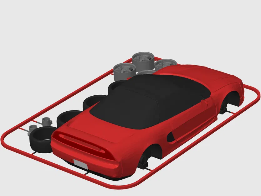 Bộ Kit Thẻ Honda NSX Type R - Image 7