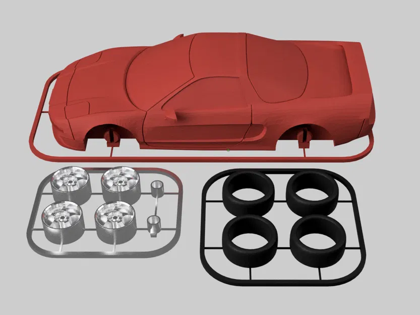 Bộ Kit Thẻ Honda NSX Type R - Image 8