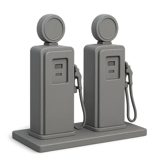 Mô Hình Trạm Xăng Kiểu Cổ Điển Tỉ Lệ 1/64 - Image 4