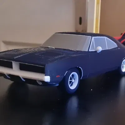 Dodge Charger R/T Kit Card (Xuất hiện trong Bullitt, Blade, The Fast and the Furious)