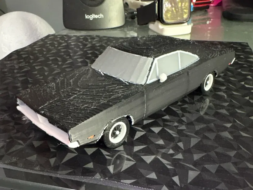 Dodge Charger R/T Kit Card (Xuất hiện trong Bullitt, Blade, The Fast and the Furious) - Image 4