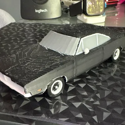 Dodge Charger R/T Kit Card (Xuất hiện trong Bullitt, Blade, The Fast and the Furious)