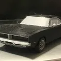 Dodge Charger R/T Kit Card (Xuất hiện trong Bullitt, Blade, The Fast and the Furious) - Thumbnail 5