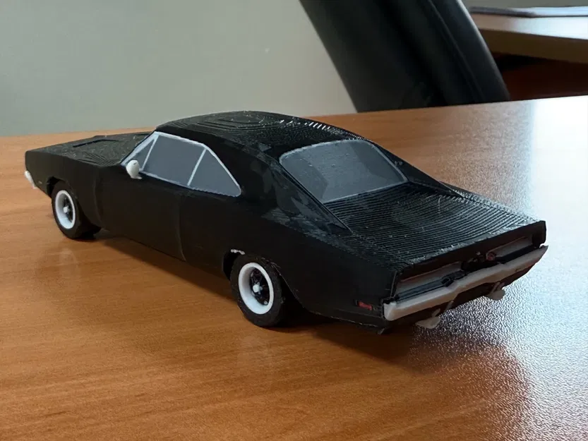 Dodge Charger R/T Kit Card (Xuất hiện trong Bullitt, Blade, The Fast and the Furious) - Image 7