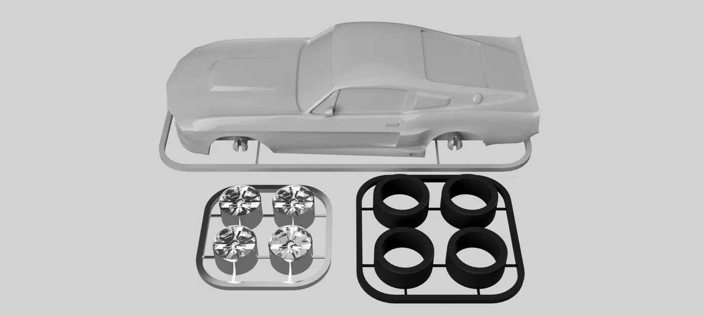 Ford Shelby Mustang GT500 'Eleanor' Kit Card (từ phim 'Gone in 60 Seconds') - Image 8