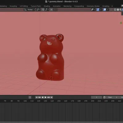 Mô hình Gấu dẻo