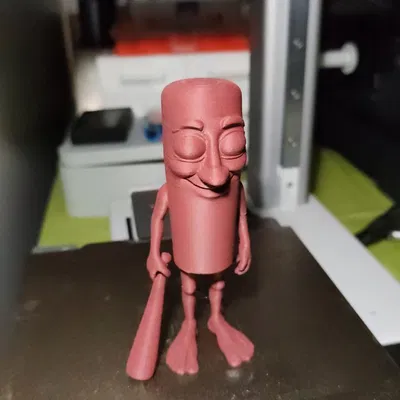 Mô hình 3D Tum Tum Tum Sahur - Meme Italian Brainrot