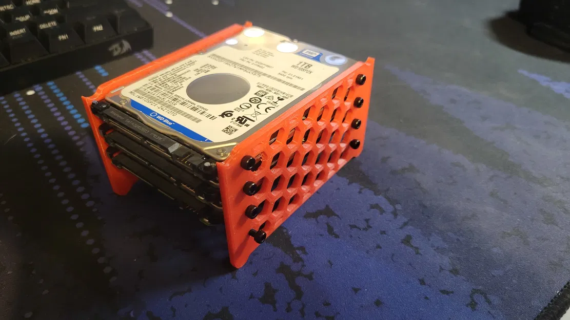 Khay Đựng Ổ Cứng HDD/SSD SATA 2.5 Inch Xếp Chồng Được Cho Nhiều Ổ - Image 1