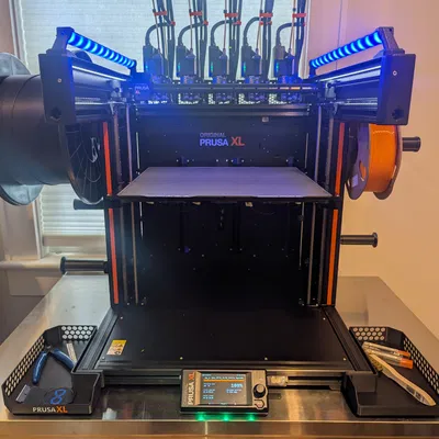 Khay Dụng Cụ Cho Prusa XL - Bên Phải & Trái Có Tổ Ong & Logo PRUSA XL
