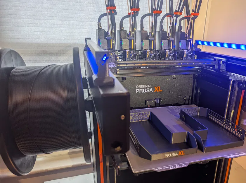 Khay Dụng Cụ Cho Prusa XL - Bên Phải & Trái Có Tổ Ong & Logo PRUSA XL - Image 4