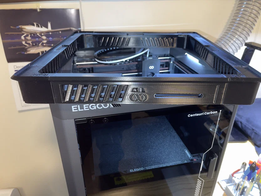 Centauri Carbon Vented Riser với Khe Luồn Dây Tóc - Image 2