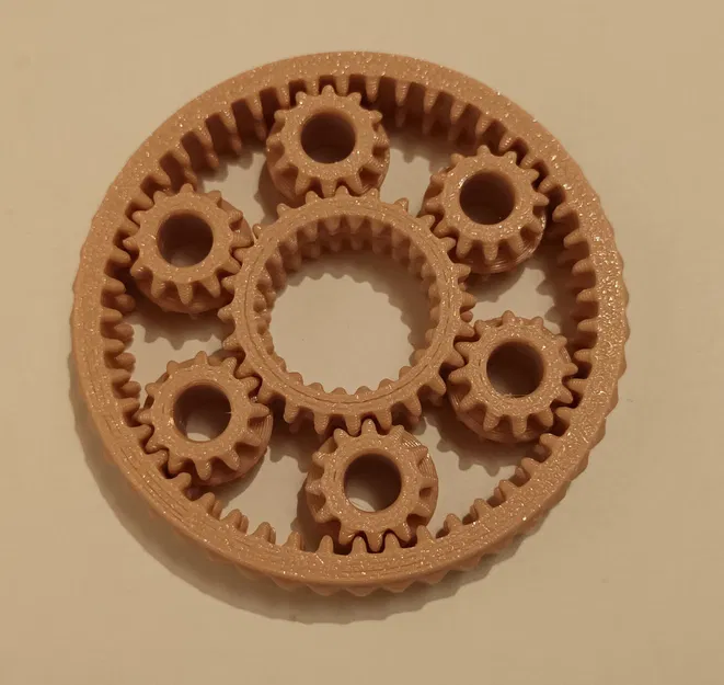 Mô Hình Fidget Hành Tinh In Liền Cho Ngón Tay - Image 1